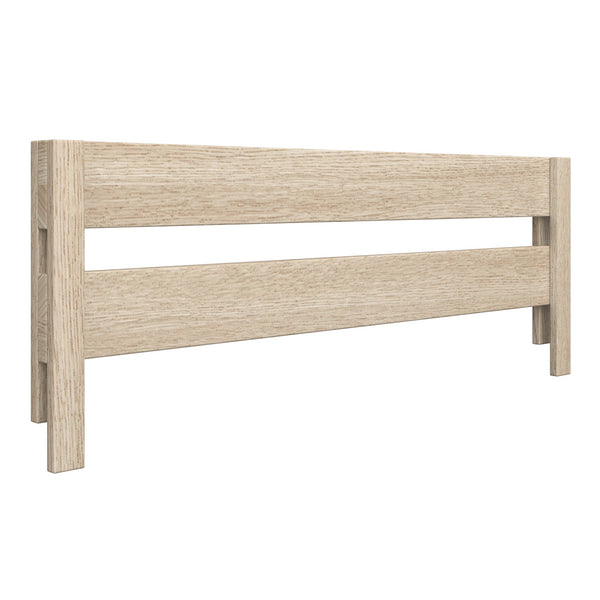 Bed fall protection | bleached oak