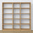 Oak shelf N01 oak natural