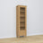 Oak display cabinet 1S 57 Scandi oak natural