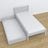 Nizio pine slatted base for bed with drawer – durable support base