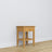 Natbord N01 naturfyr - fyrretræ, set forfra, Nizio Home