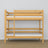 Natural Pine Wooden Bunk Bed – Slatted Frame, Durable Joinery Joints