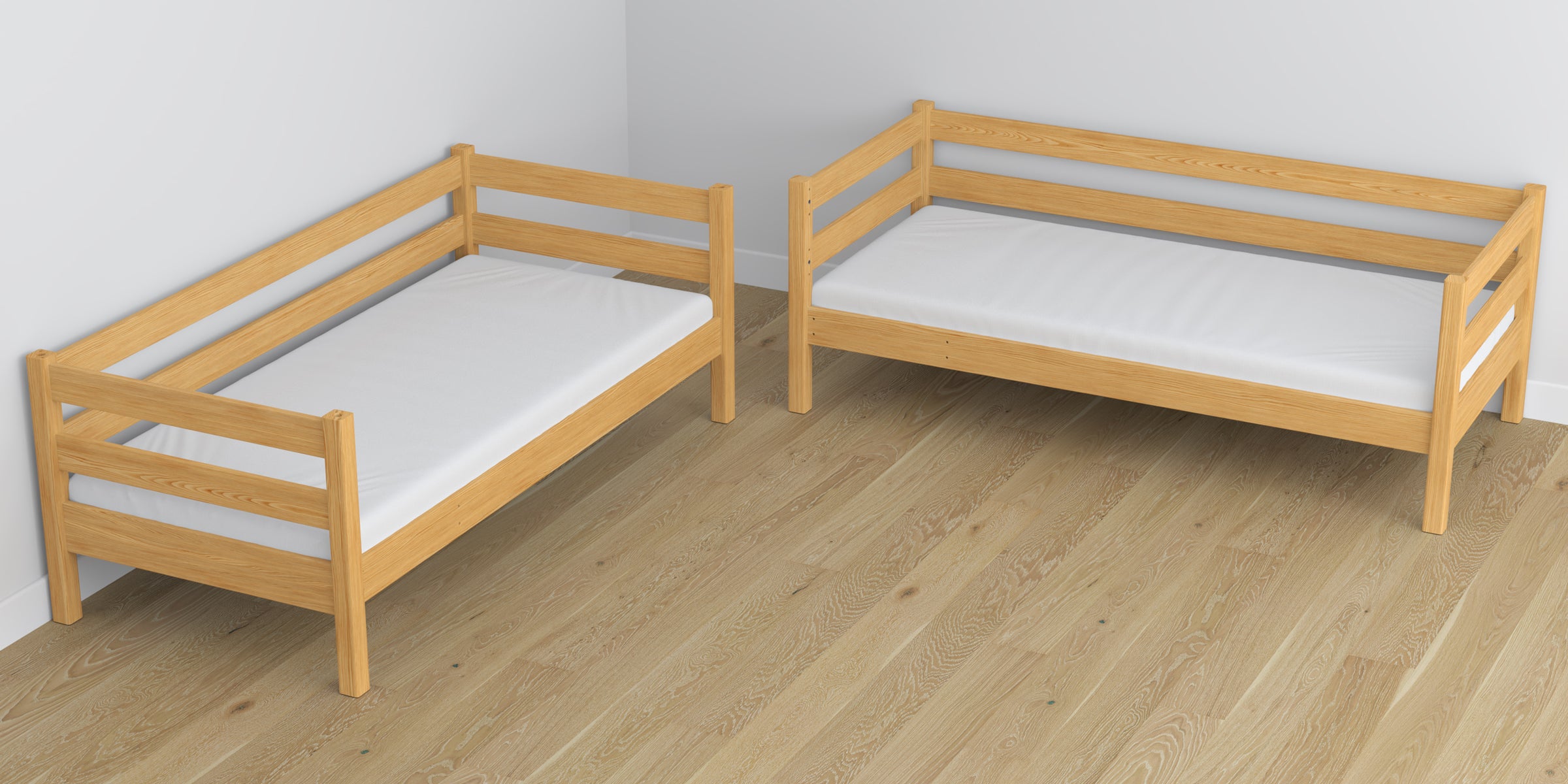 Nizio Home pine slatted base – for bunk beds and loft beds