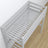 Grey Wooden Loft Bed with Desk – Ladder and Joint Details