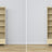 Display cabinet 1S 57 clear pine – glass door hinges, pine, close-up