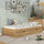 Single bed with drawer oak natural oak – children’s room, scandi style