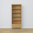 Oak shelf 1S 80 Scandi oak natural