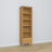 Pine shelf 1S 57 Scandi natural pine