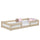 Oak low bed N01 oak bleached