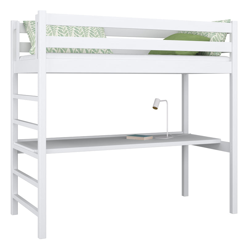 loftseng med skrivebord N01 RAL/NCS – træ, farve der matcher interiøret, Nizio Home