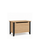 Oak chest Scandi oak natural / black