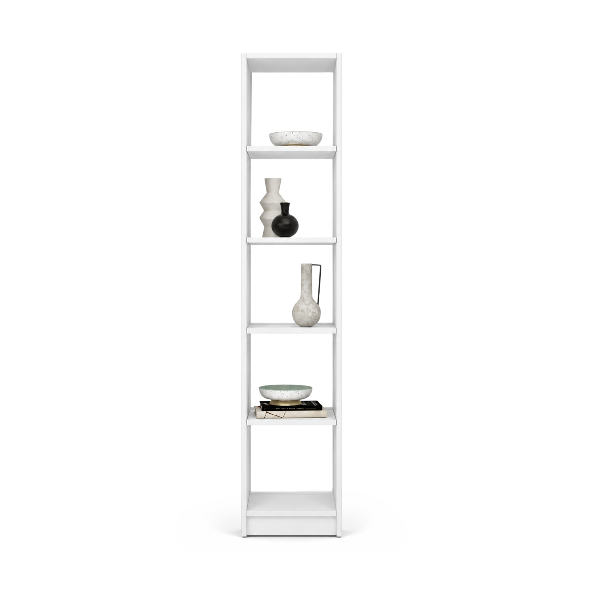Wooden shelf N01 white