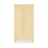 Pine wardrobe 2D1S Scandi clear pine